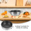 Nonstick Saucepan Stainless Steel Honeycomb 1 Pack 7