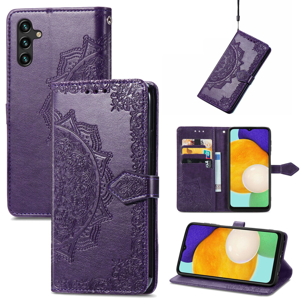 Pu Leather Wallet Case For Samsung Galaxy A14 5G 6.6 Inch 9085618996045