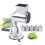 Commercial Vegetable Chopper with 5 Blades and Rotary 1