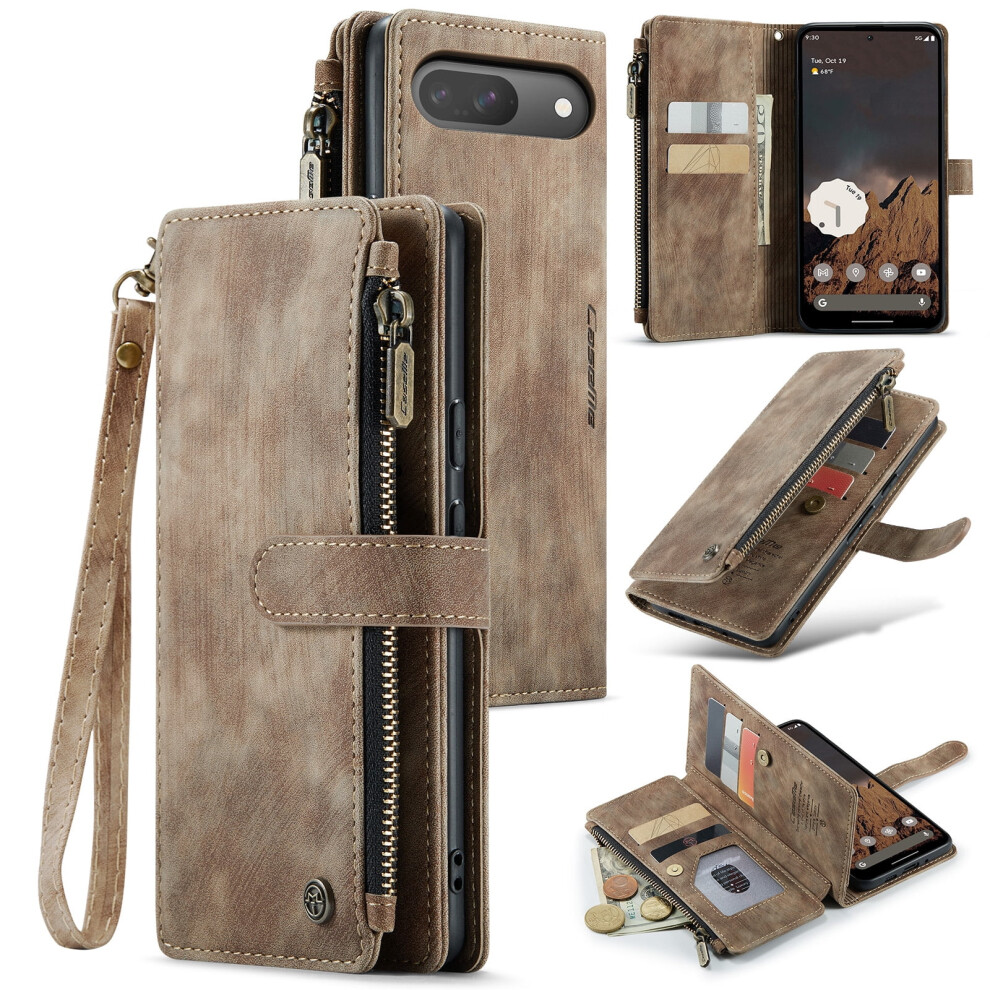 Caseme Pu Leather Wallet Case For Google Pixel 9 And 9 Pro 913211548202