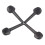 Mechanical Violin Tuning Keys Wood Black 4PCS 2