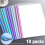 DJJGXAN Clear Letter-Size Document Folders 5-Pack 8.46" x 5