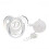 Baby Pacifier with Rhinestone Clip and Personalized Initials 2