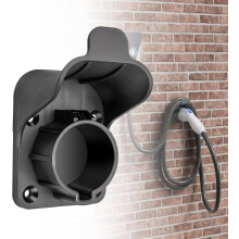 EV Charger Holder for SAE J1772 Cable Wall Mount