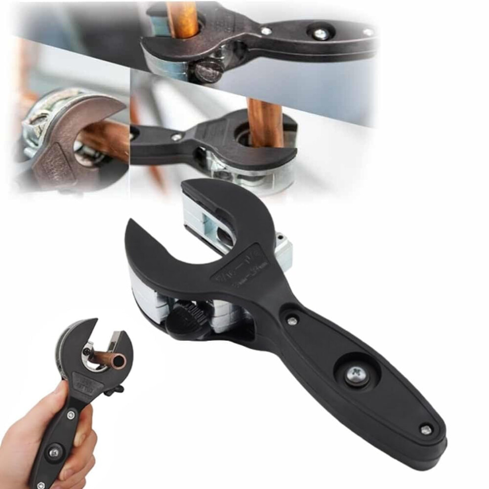 Ratcheting Tubing Cutter For Copper Pvc Soft Metals 1 Piece 913211549780