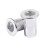 M5 Aluminium Threaded Rivnuts Flat  Rivet Nuts Nutserts 100pcs 8