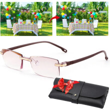 Solymall-Solymall Intellireaders,2025 Third Generation Titanium Progressive Far and near Dual-Use Reading Glasses