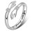 Adjustable Finger Ring Engagement Wedding Band Jewelry 1