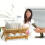 Bamboo Dish Drying Rack 2-Tier Foldable 1