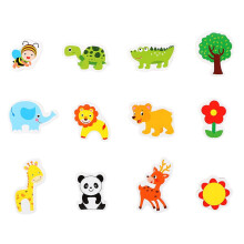Kids Animal Educational Wall Stickers and Fridge Magnets