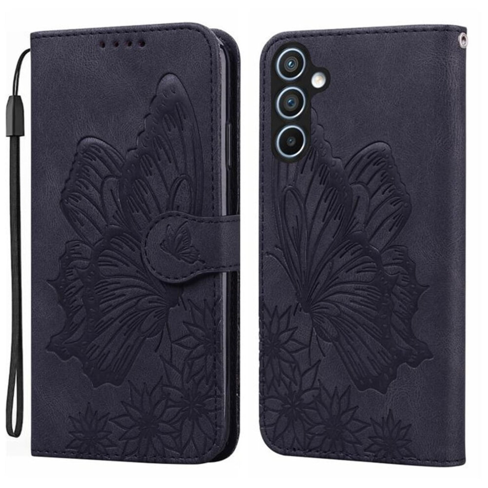 Butterfly Pattern Pu Leather Flip Wallet Case For Samsung 913211541319