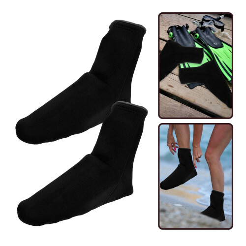 Swim Socks Comfortable Portable 1 Pair