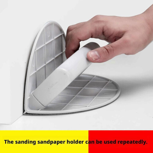 Sanding Tool Semi-Circular Angle for DIY Wall Wood Metal 2
