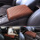 Memory Foam Leather Car Armrest Cover Waterproof Universal 1
