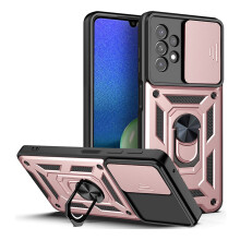 Samsung Galaxy M55/M35/M15 mobilskal med stativ och