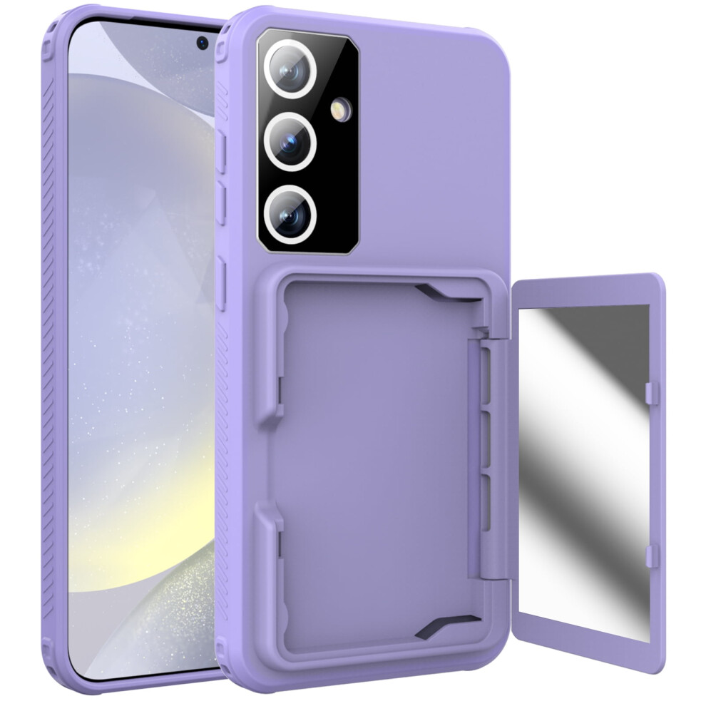 Allytech Wallet Case For Samsung Galaxy S24 Light/Purple 913211540725
