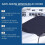 Car Windshield Snow Cover, Snap On Waterproof and Scratch Proof Windshield Protector,Car Window Snow Cover 3
