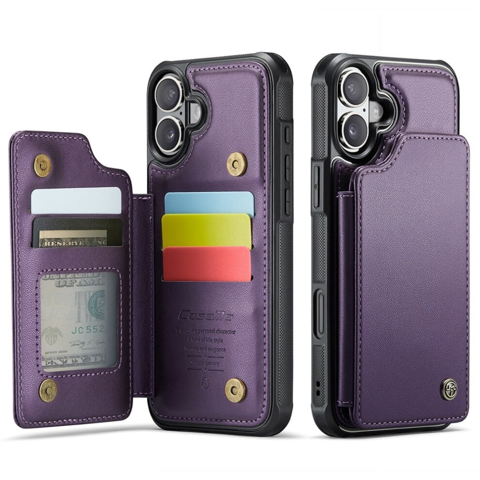Caseme Leather Wallet Case For Iphone 16 Plus 6.7 Inch 913211539958