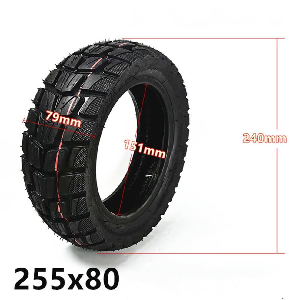 Off-Road Tubeless Tires For Electric Scooters 25580 Black 913211568071