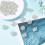 Clear Rhinestone Flower Buttons 20mm 30 pcs 4