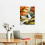 Autumn Forest Waterfall Canvas Print 16x20 in 2