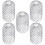 Tagrendebeskyttelse i aluminium, 5-pak, 3 tommer 7