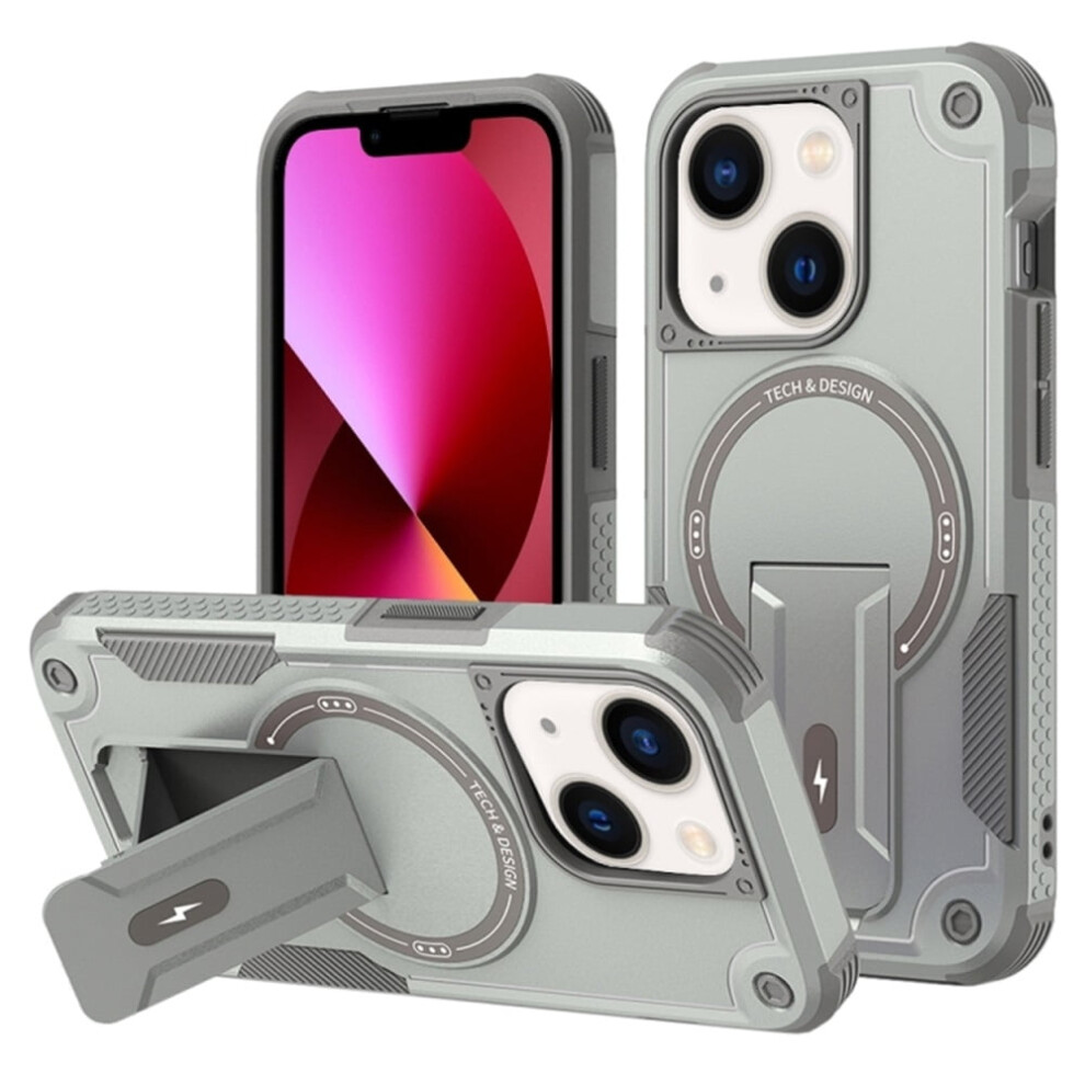 Iphone 13 6.1 Inch Case Military-Grade Shockproof Tpu Grey 937196030286