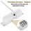 2PCS Automatic Spring Door Closer, Adjustable Close Door Hinge for Convert Hinged Doors to Self-Closing,Door Closer Auto 6