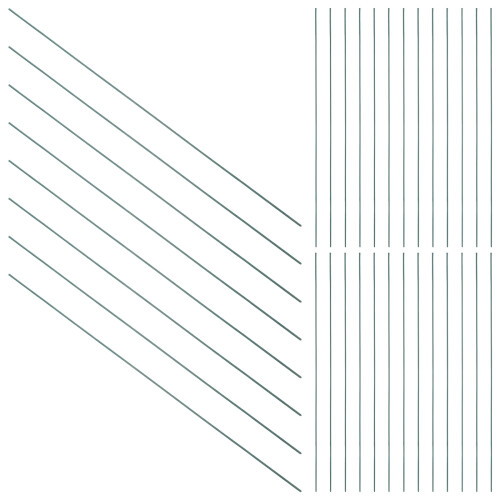 Floral Wire Stems with Tape Set 1 Pack