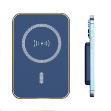 Magnetic Power Bank 10000mAh, Wireless Portable Charger for Travel & Outdoors – Compatible with iPhone, Compatible with Samsung