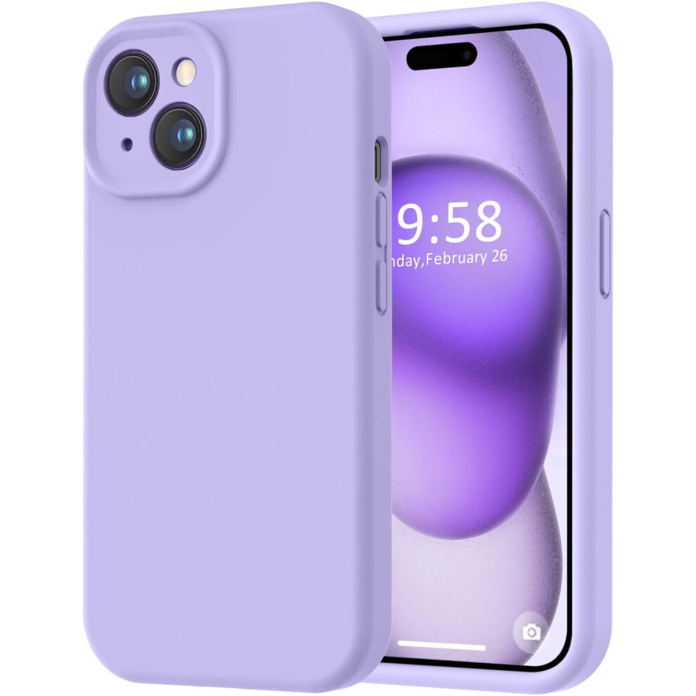 Iphone 15 Case Smooth Silicone 8Ft Drop Protection Light 937196017027