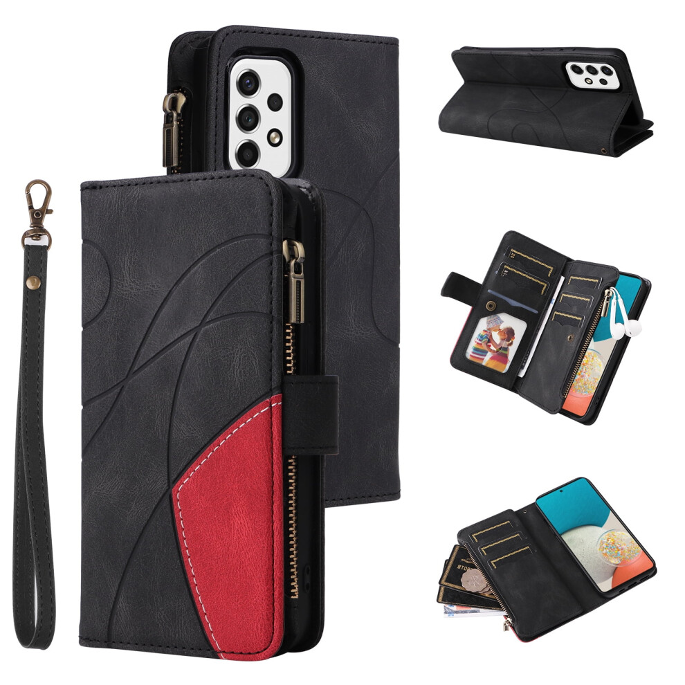 Samsung Galaxy A53 5G Wallet Phone Case Â Pu Black 913211567111