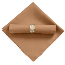 Bizhua julgröna bomullsservetter 43x43 cm 6-pack