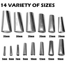 Stainless Steel Caulk Nozzle Applicator 14 pcs