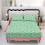 King Polyester Sheet Set Bird Floral Green 3-Pc 2