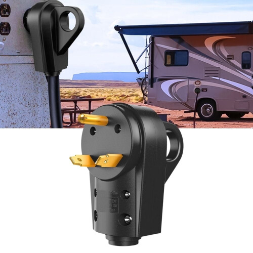 Prise de remplacement NEMA TT-30P pour VR, 30 A, 125 V, robuste avec