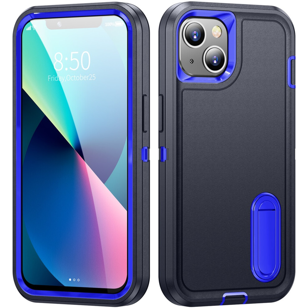 Iphone 13 Mini Rugged Case With Kickstand Blue 937196001675