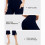 Women's High Waist Stretch Capri Pants Lightweight Solid 4