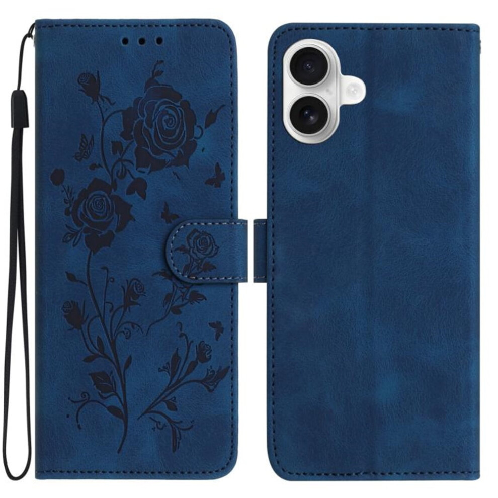 Pu Leather Flip Wallet Case With Rose Embossing For Iphone 919886095638