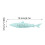 Cat Teething Toy Grey Fish Shape 1 PC 2