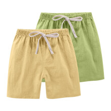 Sportliche Kindershorts aus Leinenimitat mit Kordelzug, 2-13 Jahre