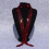 Men's sequin skinny tie 58" x 3.5" 3