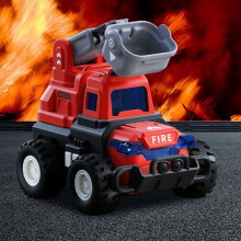 Feuerwehr-Spielzeugautos, 4er-Pack für Kleinkinder von 1-4 Jahren