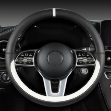 Steering Wheel Cover Non-Slip Breathable Fit 14.5-15 Inch