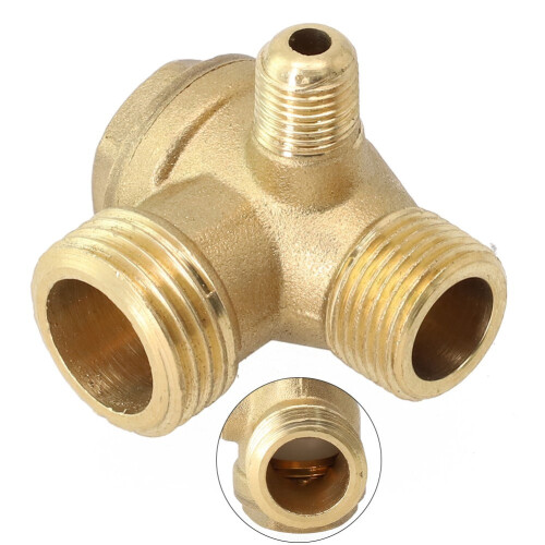 Check Valve for Air Compressor with Three Male Thread 1