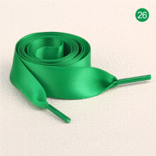 Satin Ribbon Shoelaces 3/4 inch Wide 47.24 inch 2 Pairs