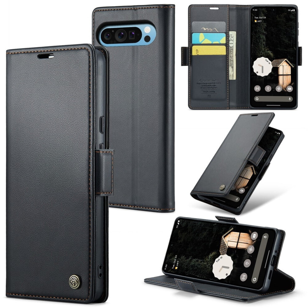 Caseme Leather Wallet Case For Google Pixel 9 Pro Xl 937196004294