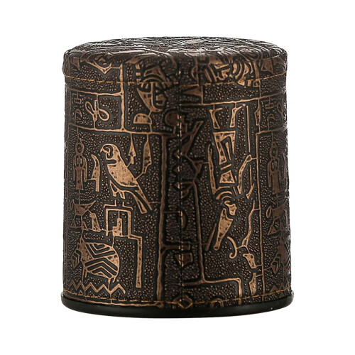 PU Leather Dice Cup Professional Shaker for Party Games