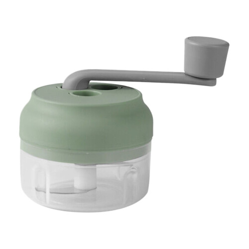 Hachoir à ail manuel vert pour aliments, 100 ml