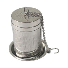 Dengmore thee-infuser van roestvrij staal met gaas (1 stuk)